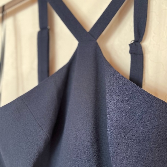 Dress The Population Navy Trumpet Dress - Picture 3 of 7